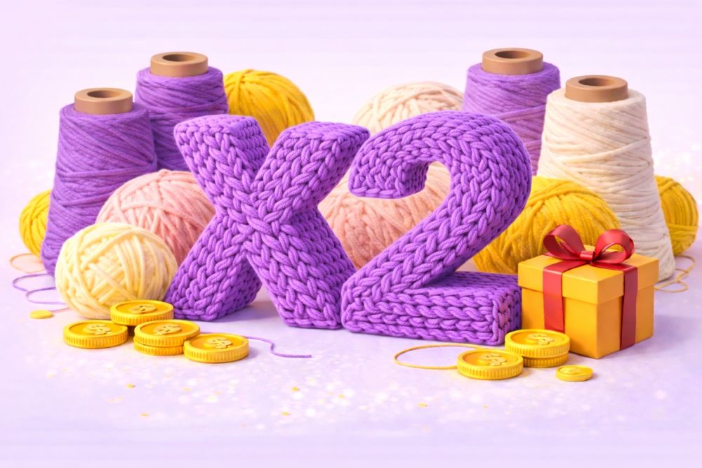 Двойные бонусы на твидовые мериносы!