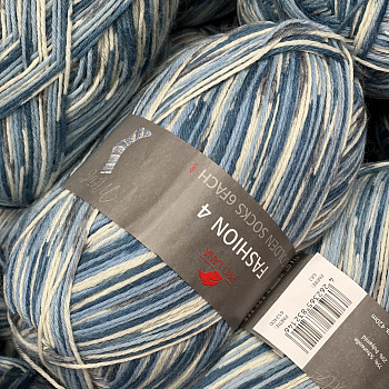 Стоковая носочная пряжа Pro Lana Fashion U/4 (145гр.)