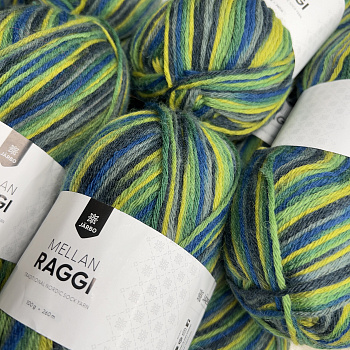 Стоковая носочная пряжа Jarbo Mellan Raggi