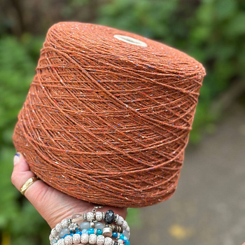 Твидовый меринос с шелком art. Merinos Tweed