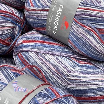 Стоковая носочная пряжа Pro Lana Fashion 5