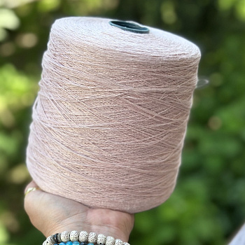 Пряжа для вязания  Лен видимо LoroPiana 100% лён