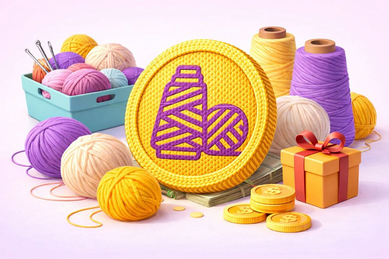 Кешбэк 3% Ирисками за каждый заказ🍬 В магазине пряжи IrisYarn Ирис Ярн