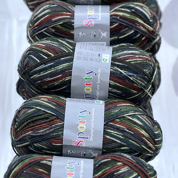 Стоковая носочная пряжа