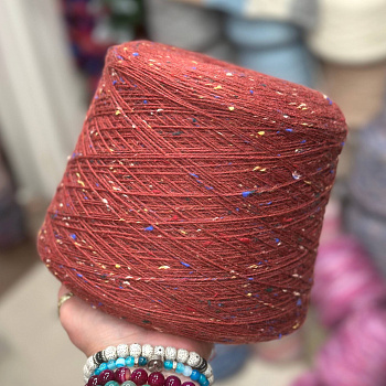 Твидовый носочный меринос Calzetteria Bottonata