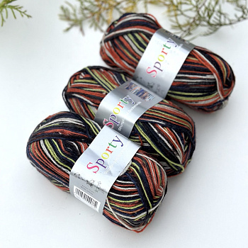 Стоковая носочная пряжа