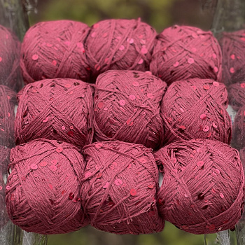 Хлопок с пайетками №26