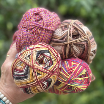 Набор на шарф №6