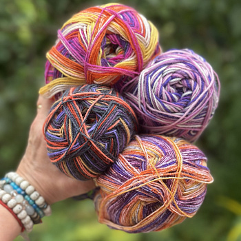 Набор на шарф №7