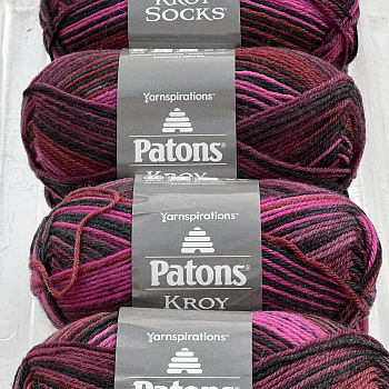 Стоковая носочная пряжа Patons Kroy Socks