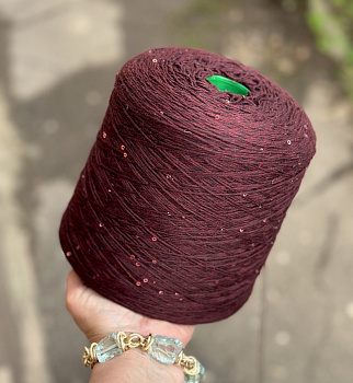 Хлопок с пайетками Zegna Baruffa Cotone 3000