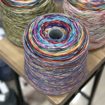 Пряжа для вязания СуперБобинка носочной пряжи №430 75% шерсть superwash, 25% п/а