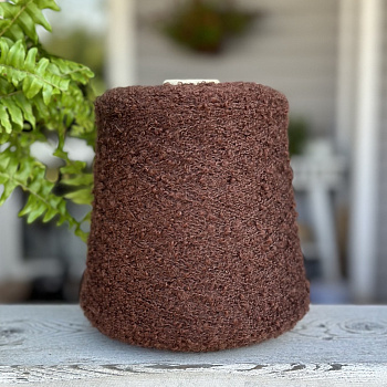 Букле меринос с мохером art Atenat