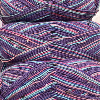 Стоковая твидовая носочная пряжа Pro Lana Fashion 6