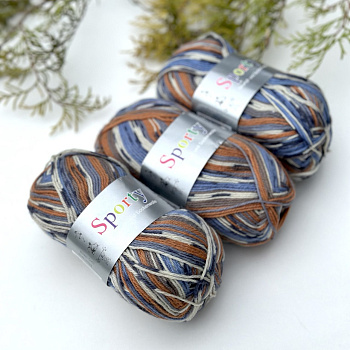 Стоковая носочная пряжа