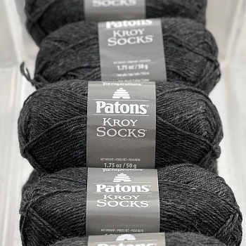 Стоковая носочная пряжа Patons Kroy Socks
