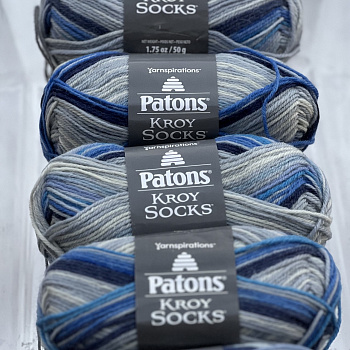 Стоковая носочная пряжа Patons Kroy Socks