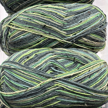 Стоковая твидовая носочная пряжа Pro Lana Fashion 6