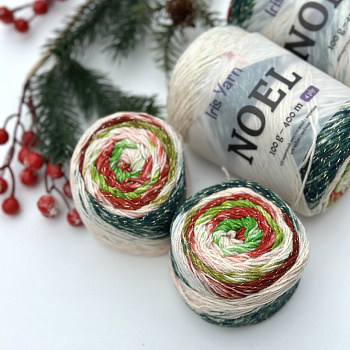 Моточная пряжа IrisYarn art Noel